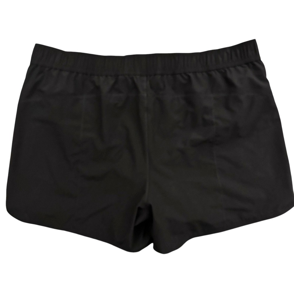 Lands End Women's Black Polyester Drawstring Swim Shorts Plus Size 18W - Picture 2 of 7